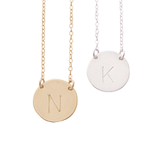 Chloe Disc Necklace