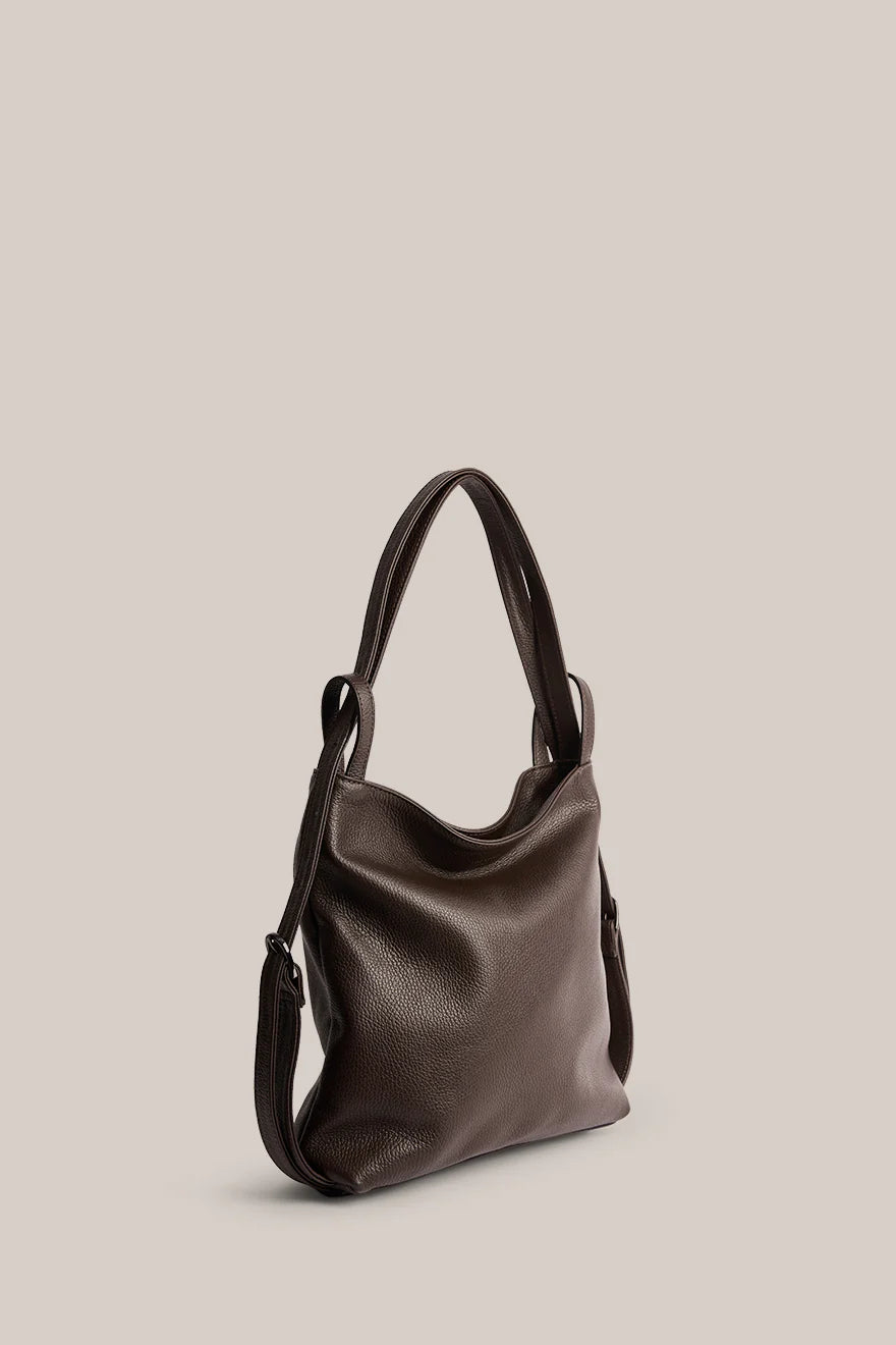 Bella Mini Dark Chocolate 3-In-1 Convertible Bag