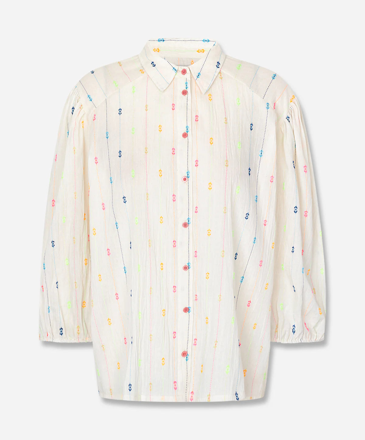Heidi Embroidered Cotton Shirt