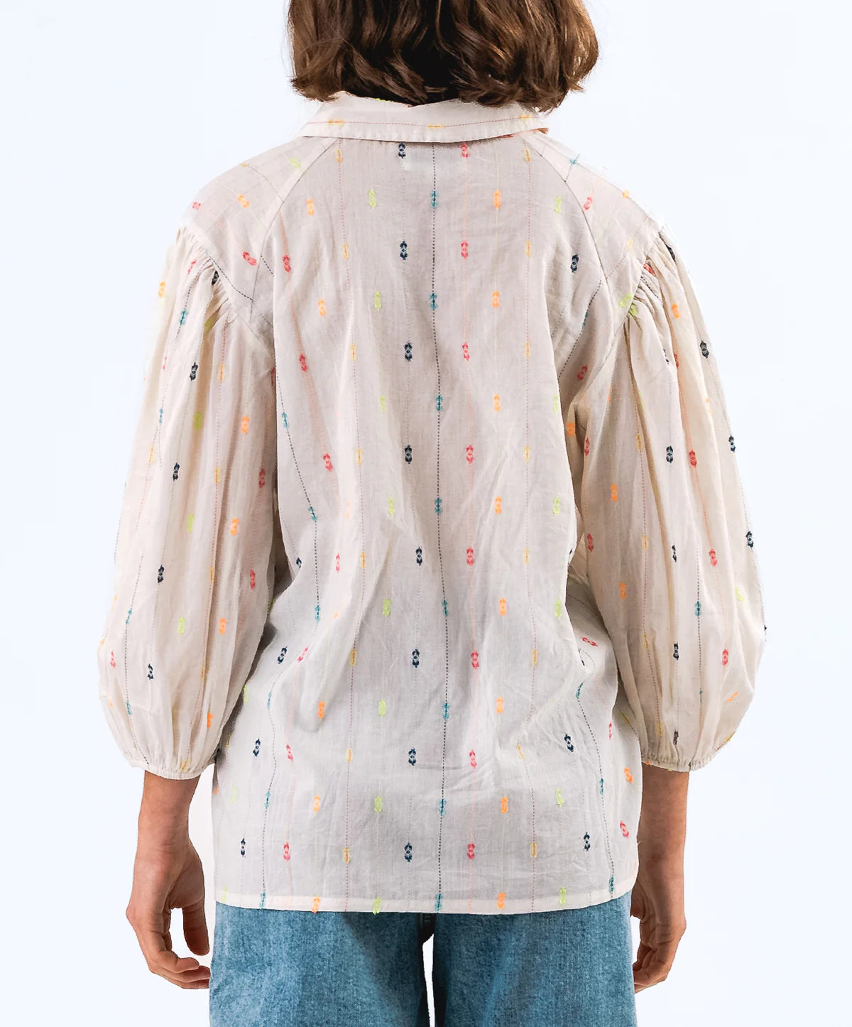 Heidi Embroidered Cotton Shirt