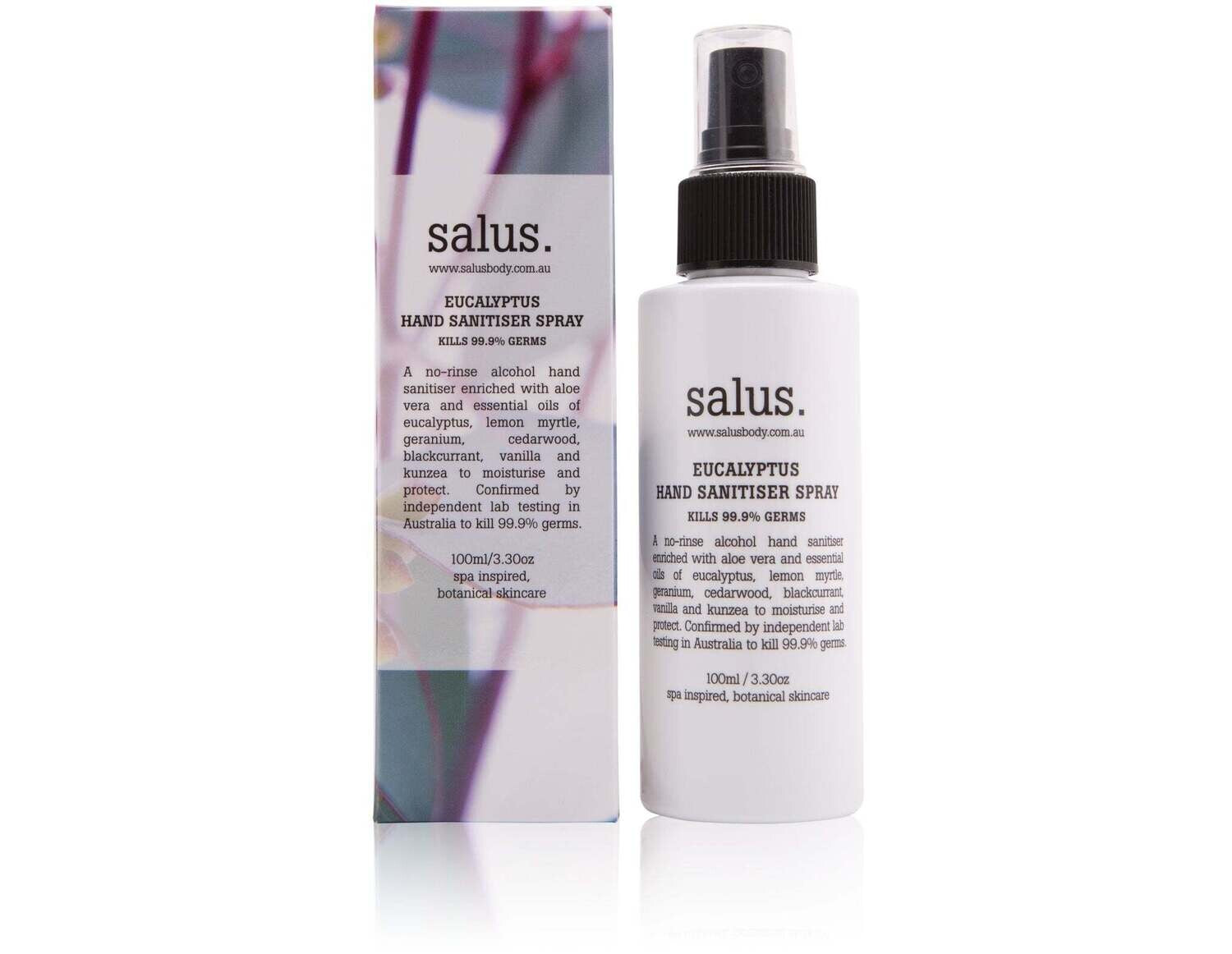Eucalyptus Hand Sanitiser Spray 100ml