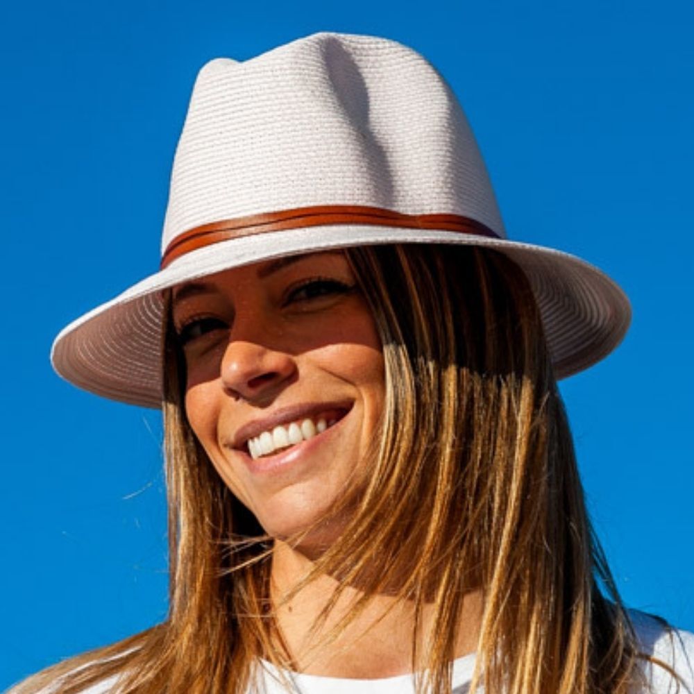 Borsalino Hat - Powder Pink