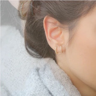 Nikki Hoop Earrings