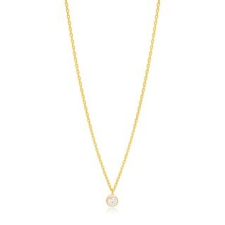Fleur Solitaire Necklace