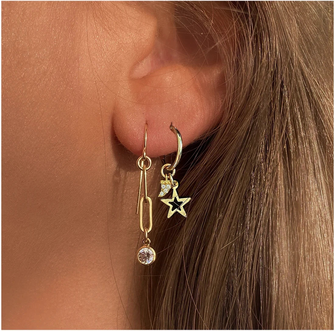 Kitt Tusk Star earring - gold
