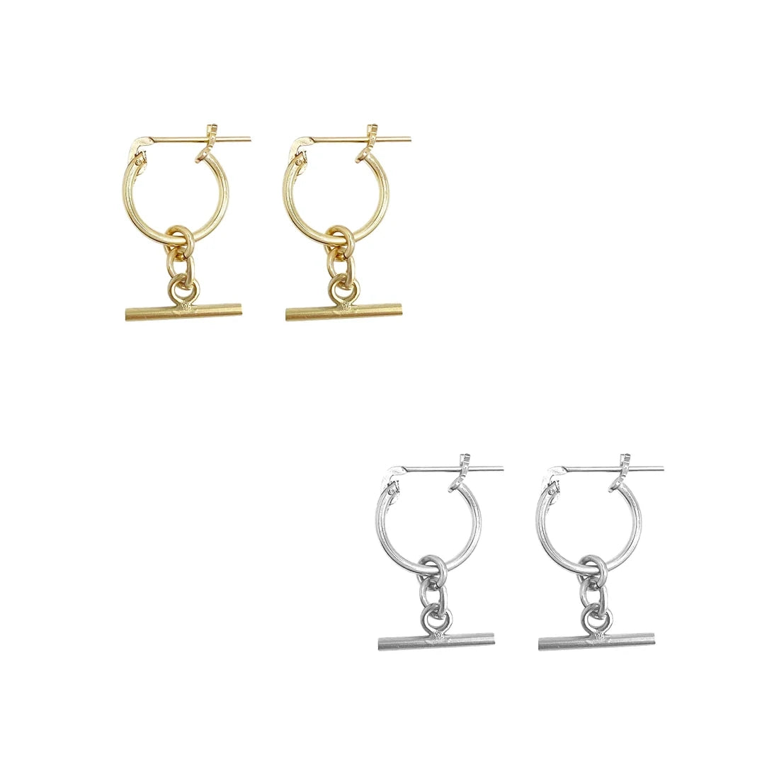 Kitt Fob earrings - gold