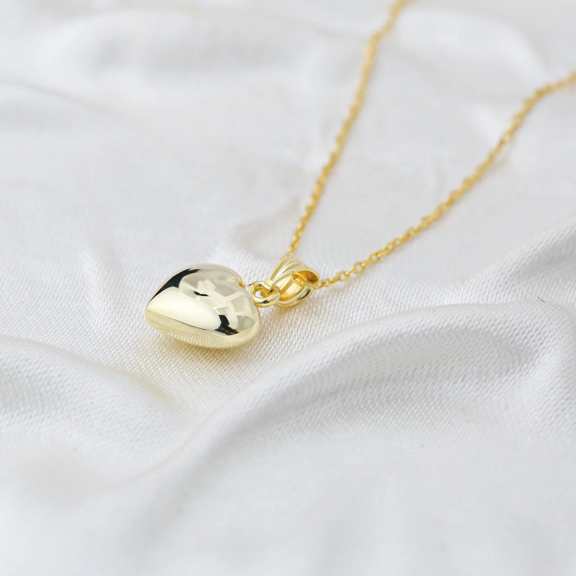Puff Heart Necklace