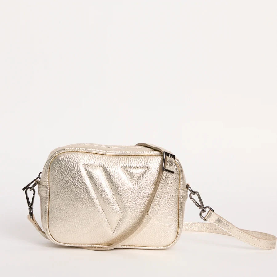 Vanessa GOLD Crossbody Camera Bag