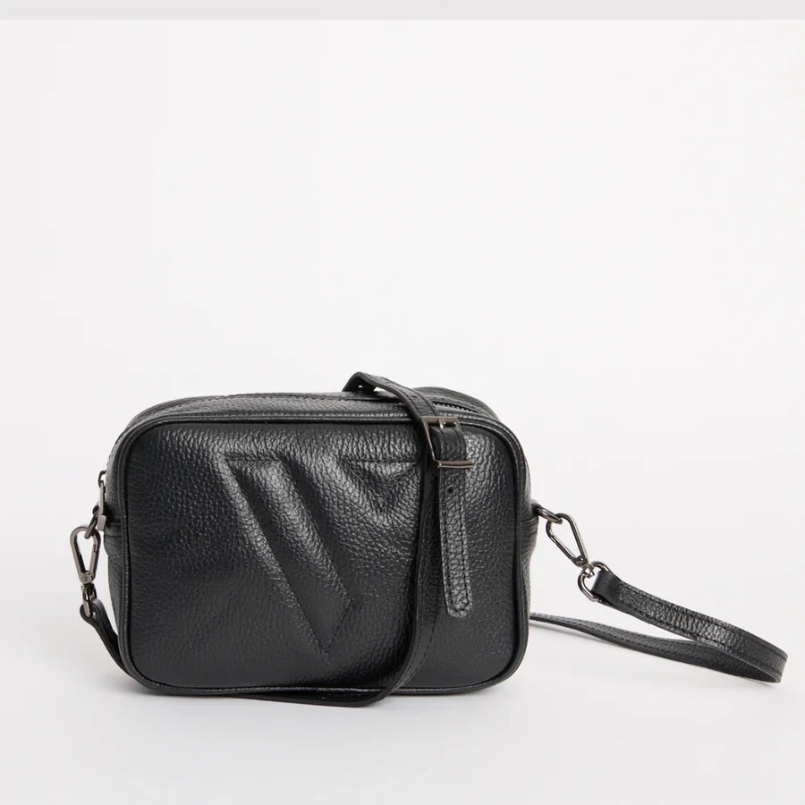 Vanessa BLACK Crossbody Camera Bag
