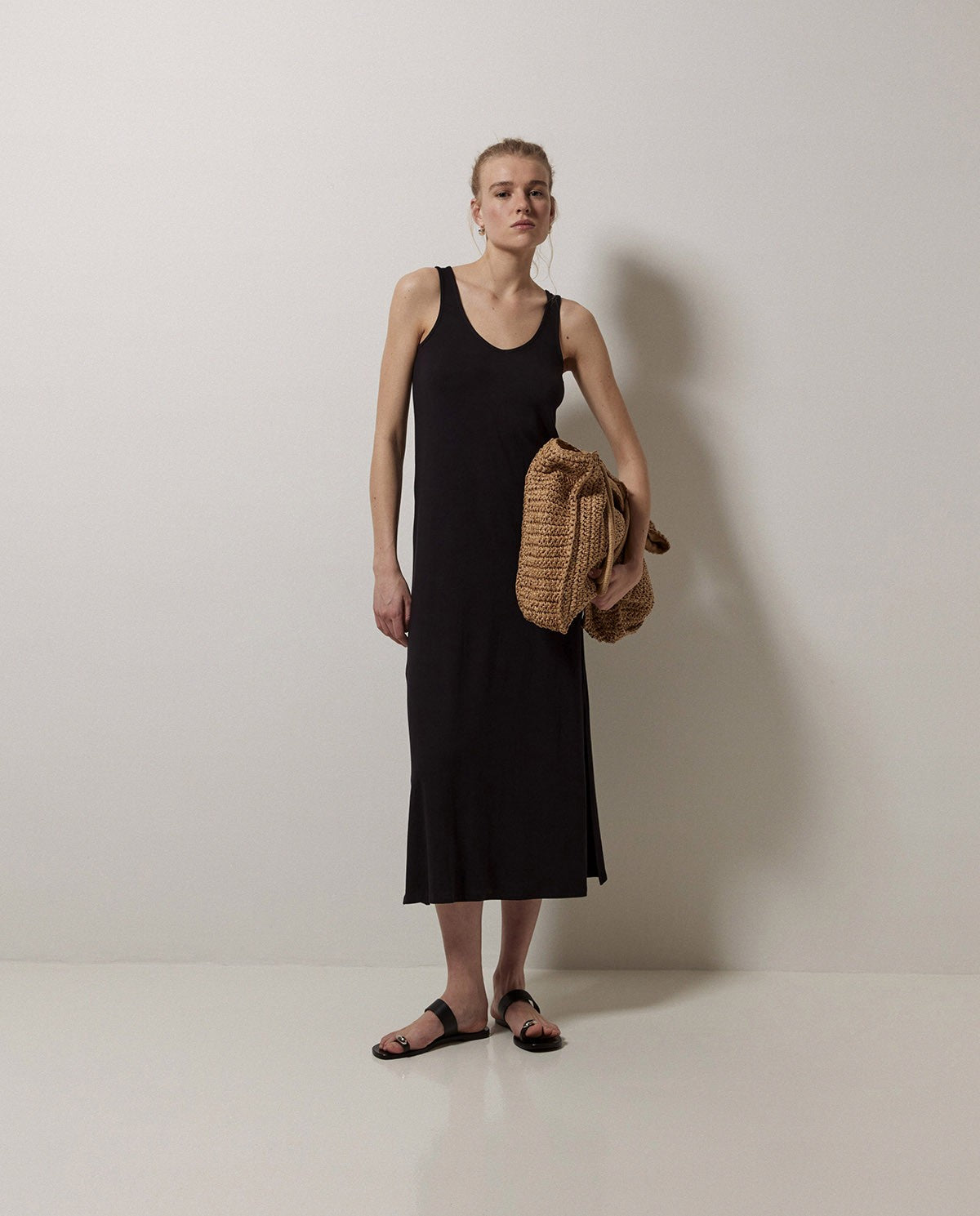 Black Long Dress - 42420