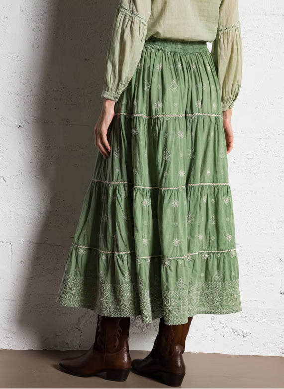 Charlotte Skirt - Moss