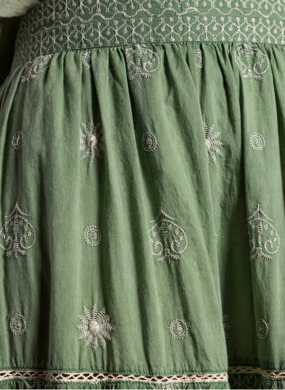 Charlotte Skirt - Moss