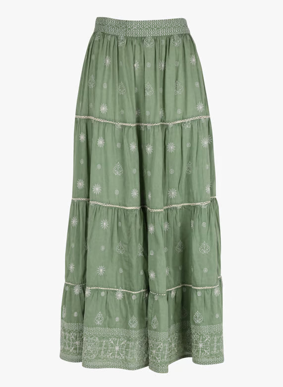 Charlotte Skirt - Moss