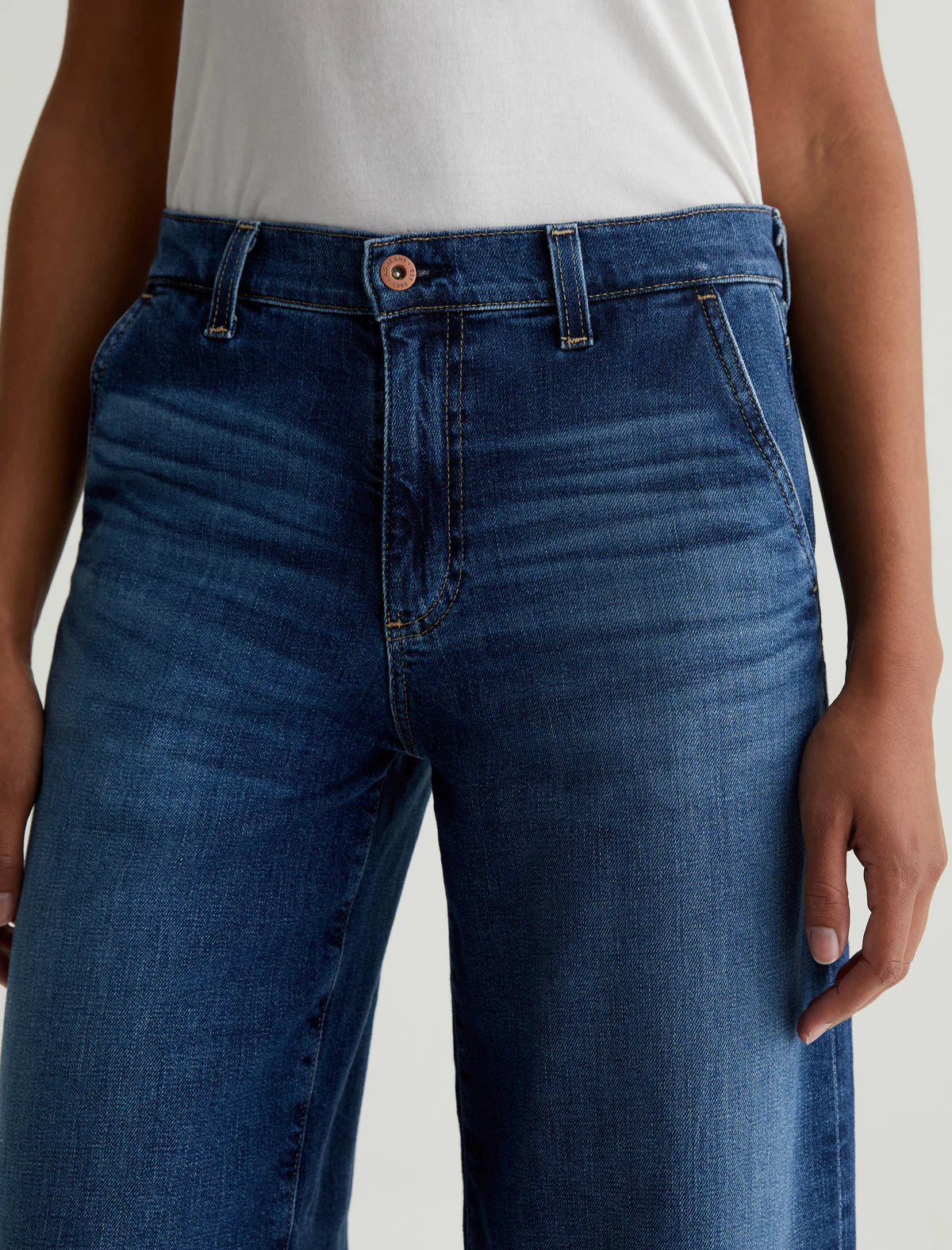 Stella Jeans - Long Slung Palazzo / Plume