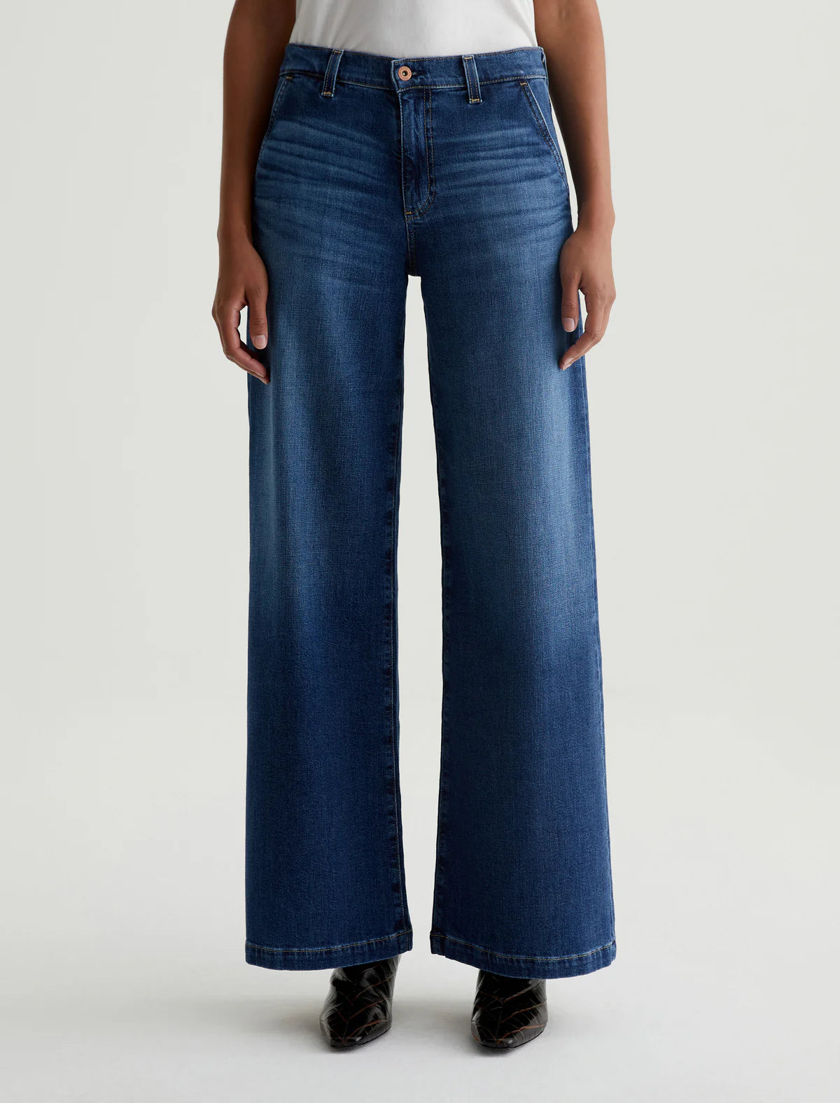 Stella Jeans - Long Slung Palazzo / Plume