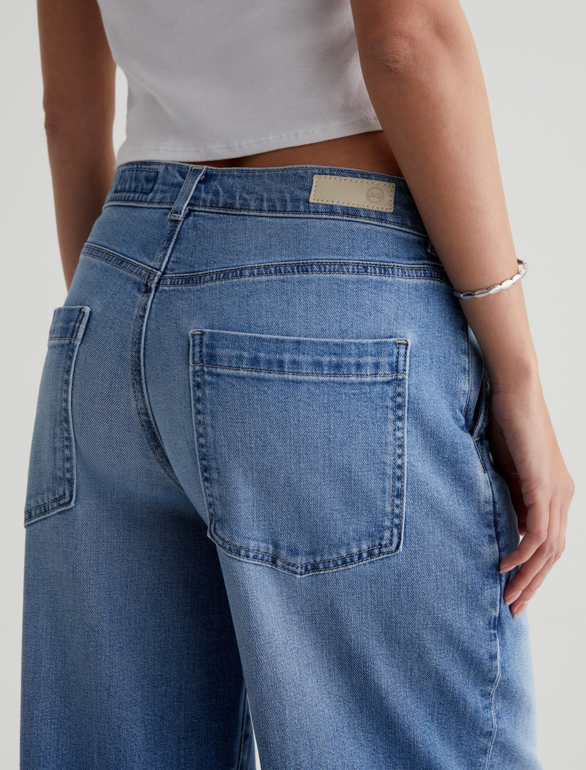 Stella Jeans - Long Slung Palazzo / Dune