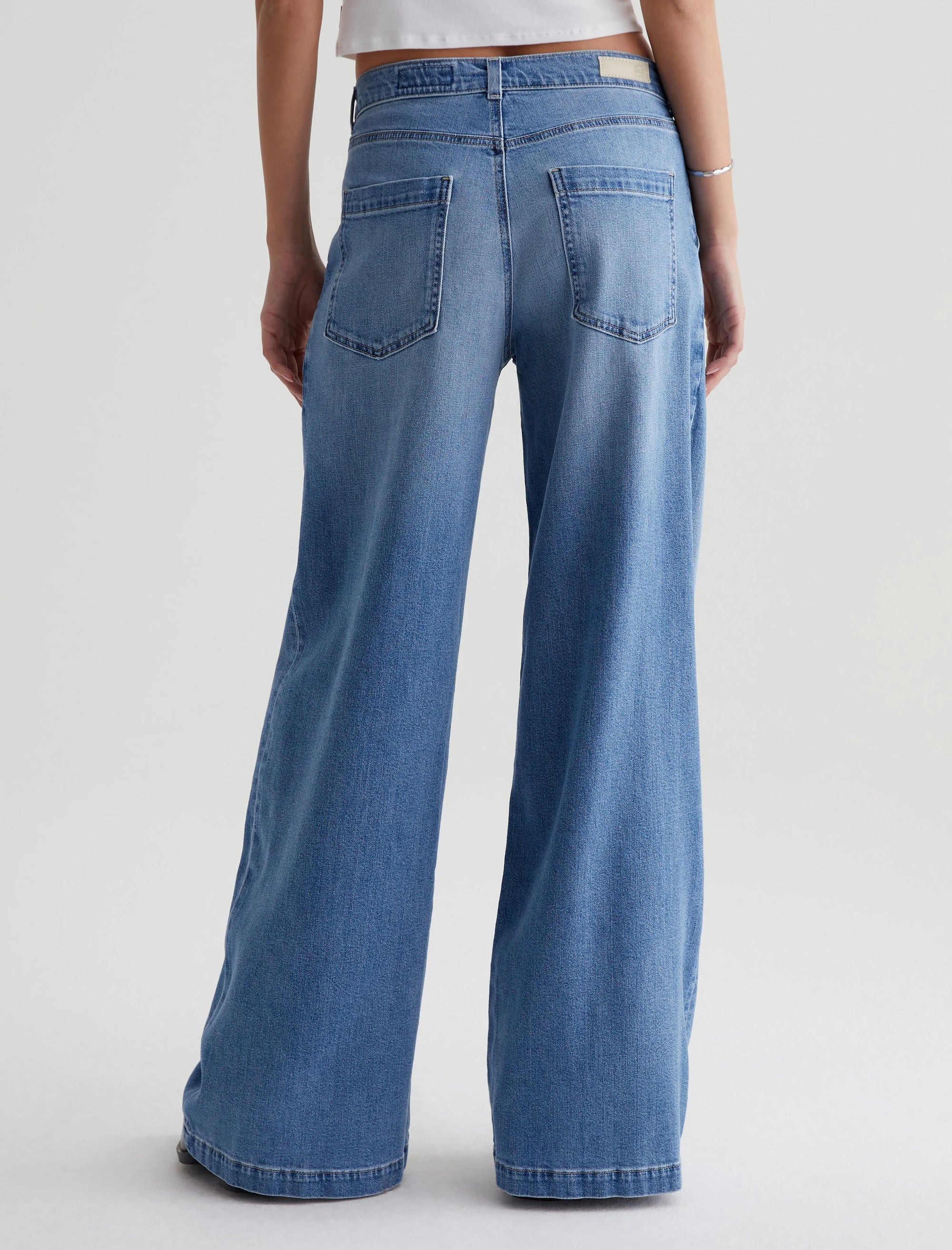 Stella Jeans - Long Slung Palazzo / Dune