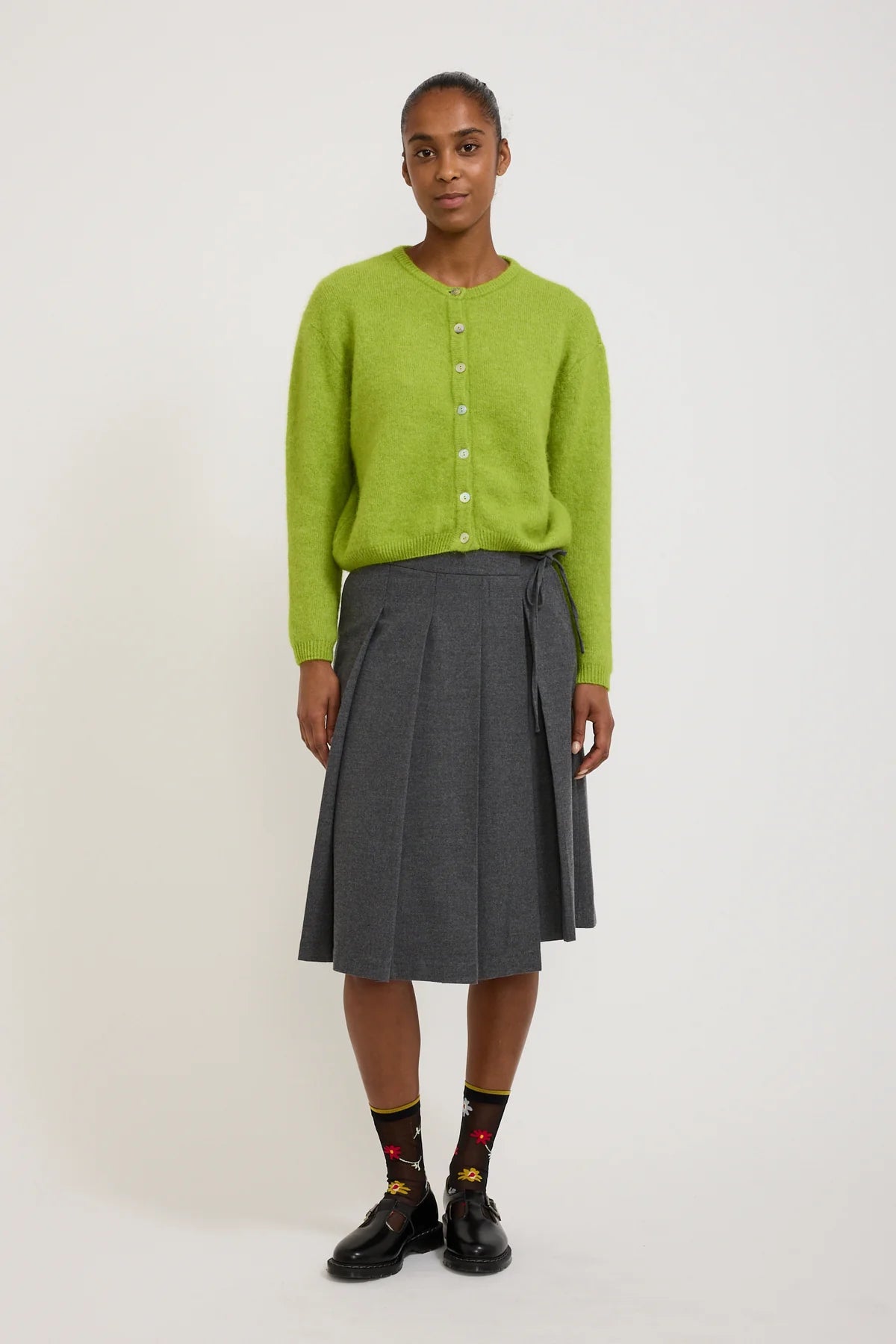 Vitow Cardigan - Mousse Green