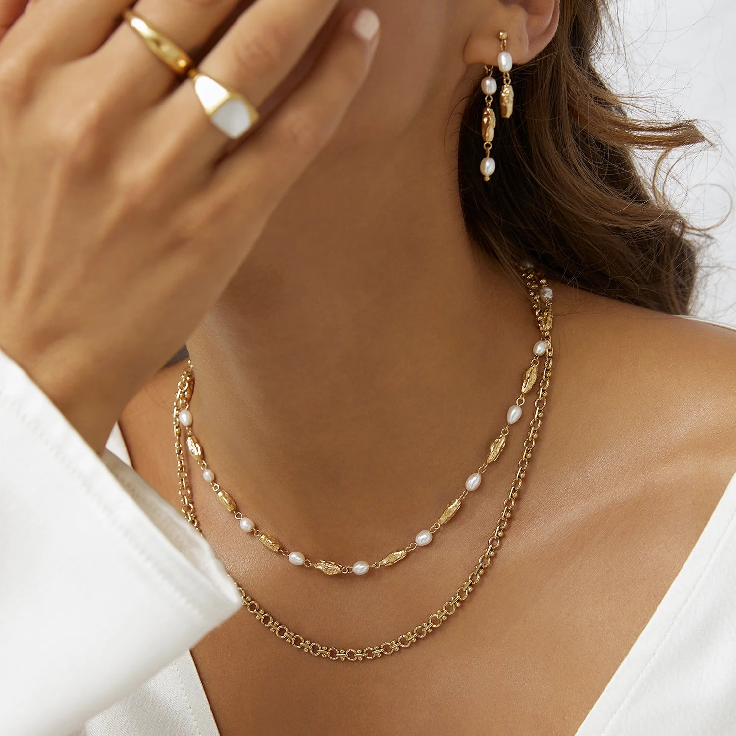 Mimi Pearl Necklace