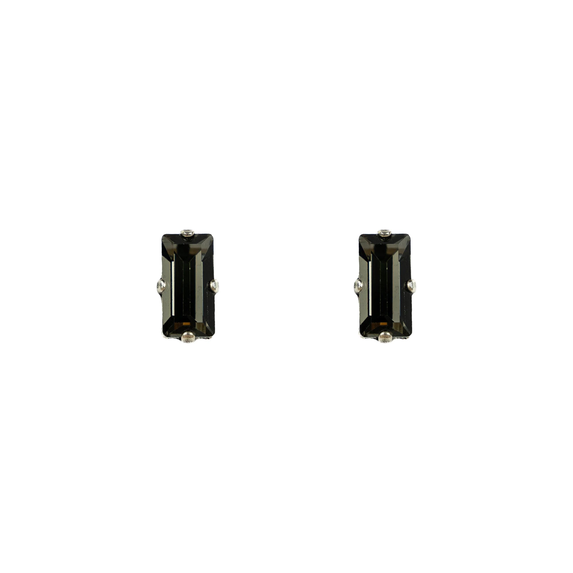 Aria Studs - Charcoal