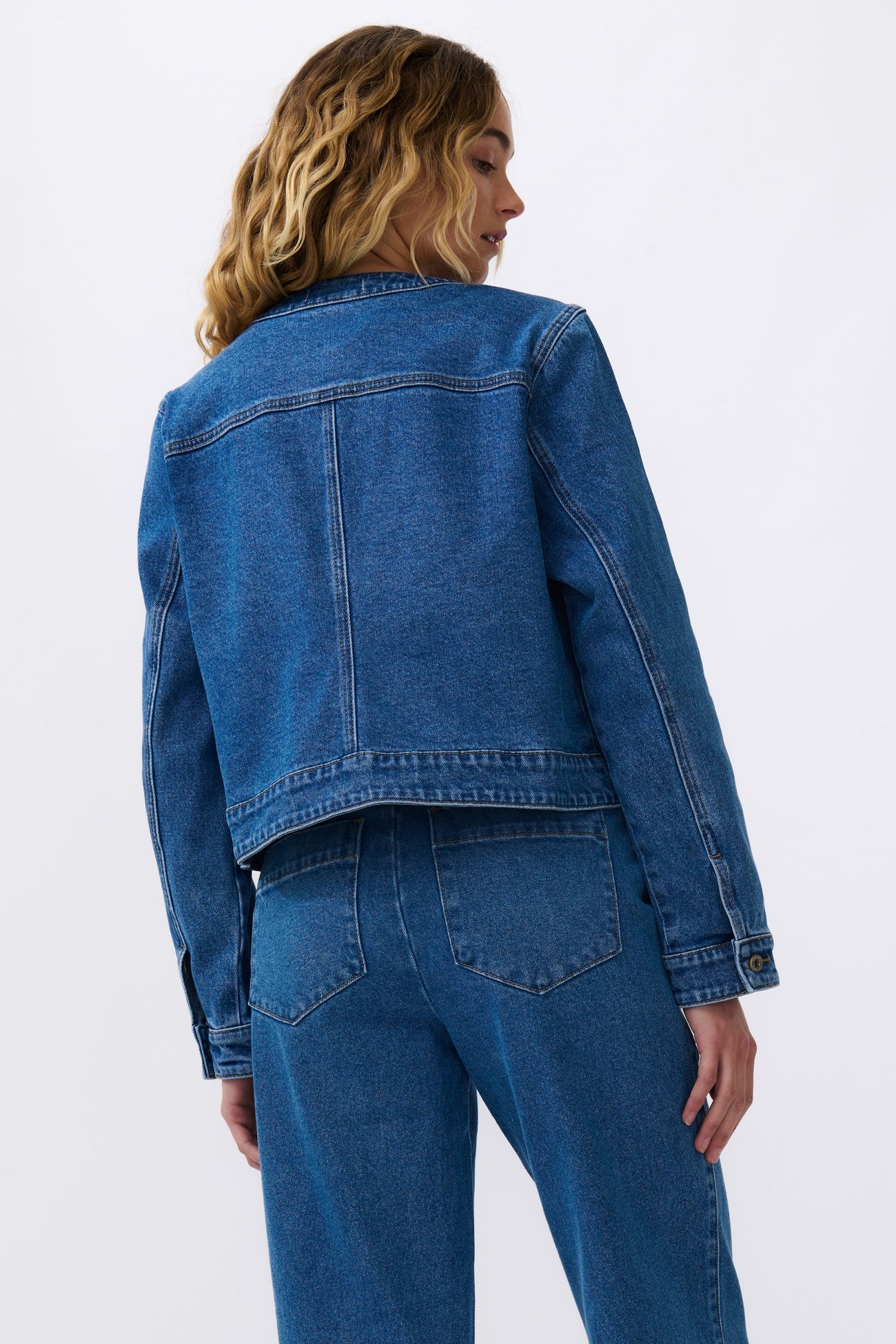 Audrey Jacket - 90's Blue