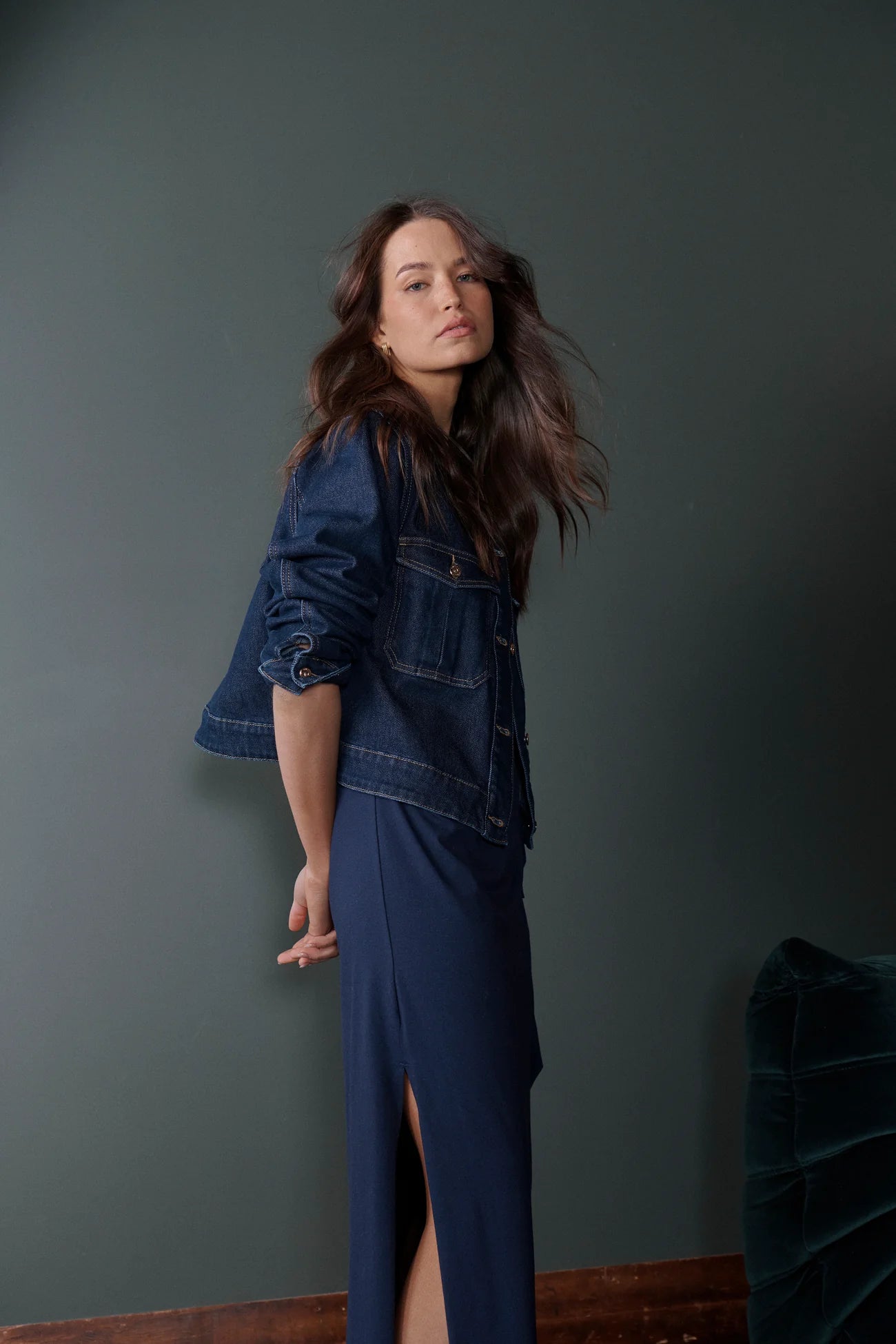 Audrey Jacket - Indigo