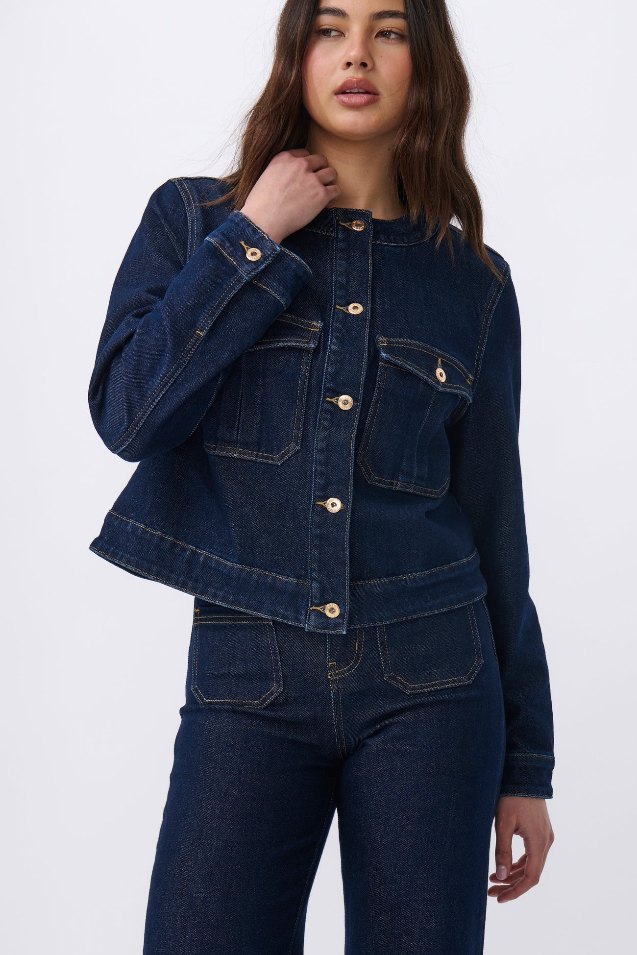 Audrey Jacket - Indigo