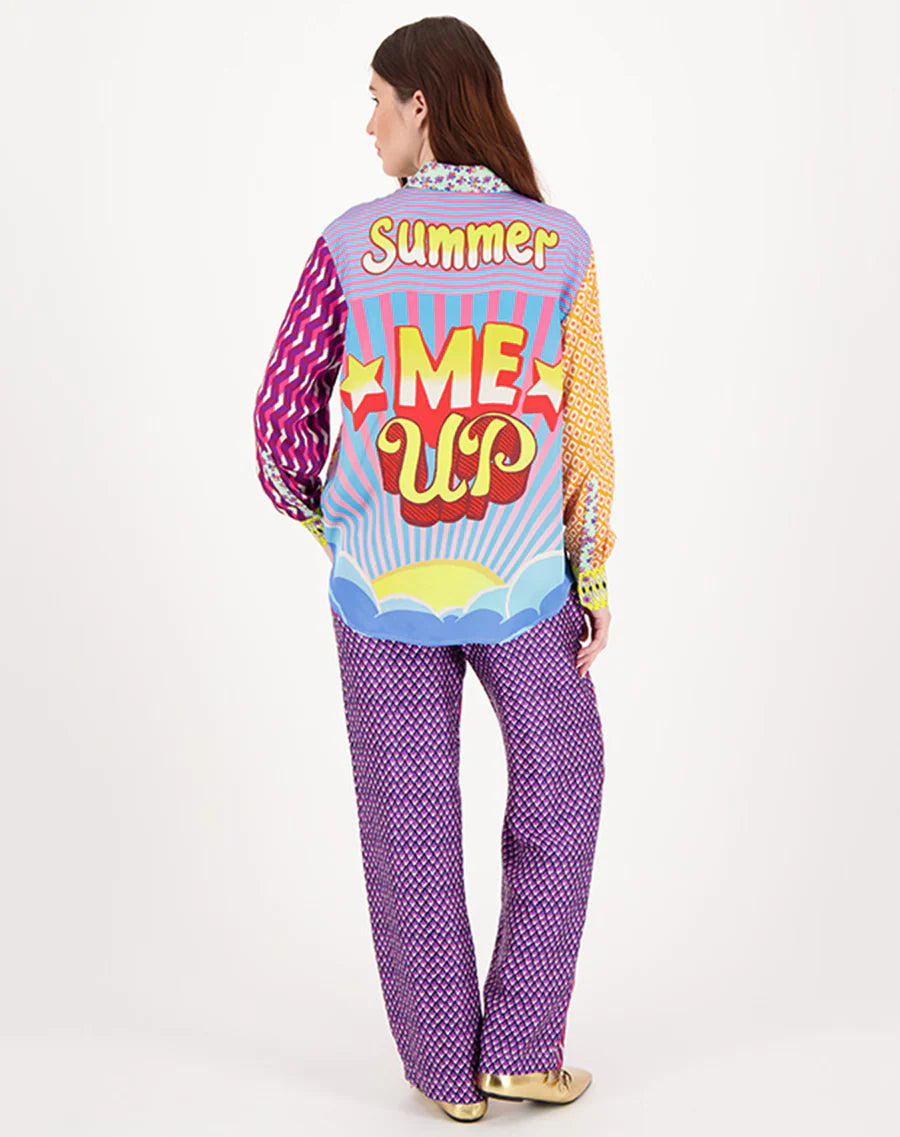 Isabel Love Twisted Printed Shirt