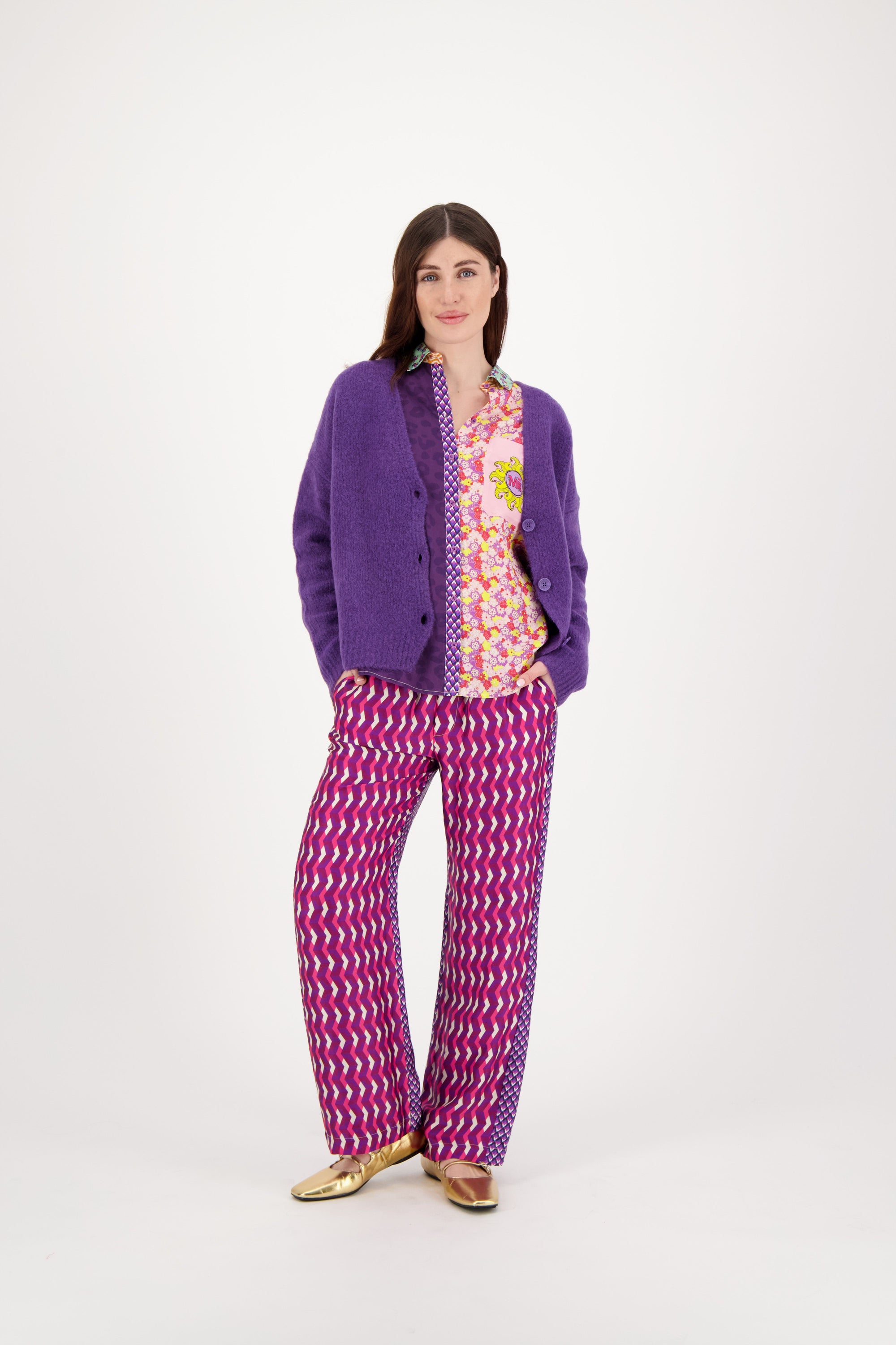 Bailey Straight Leg Pants - Love