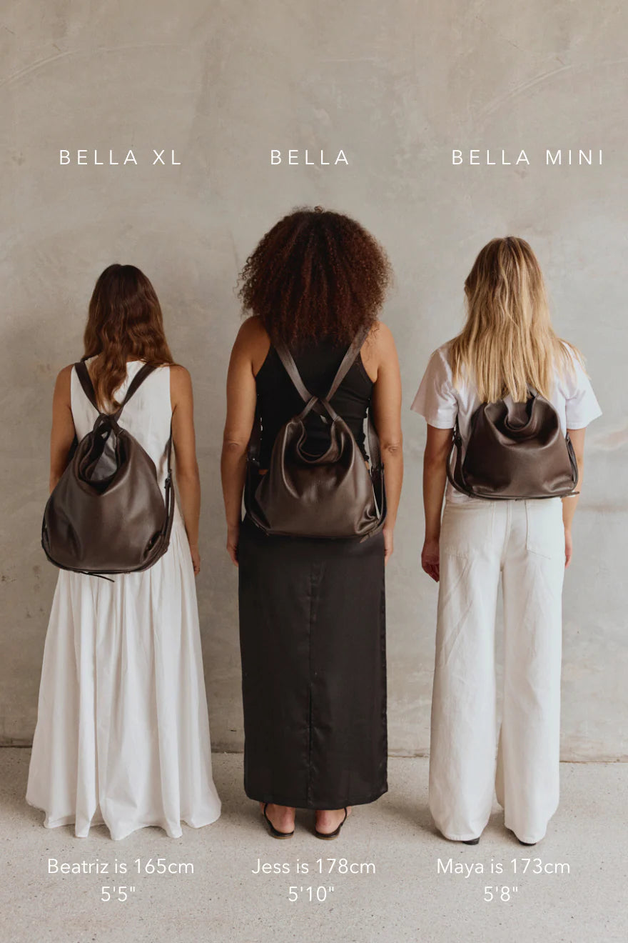 Bella Mini Dark Chocolate 3-In-1 Convertible Bag