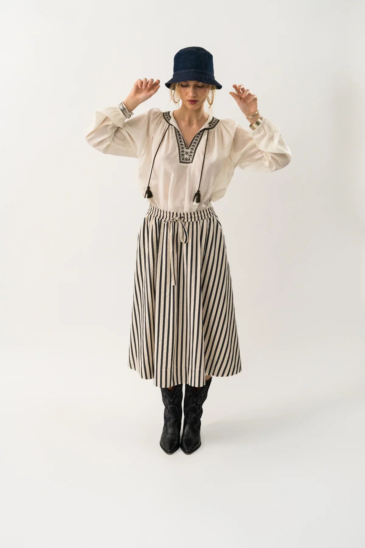 Bristol Skirt - Stripe