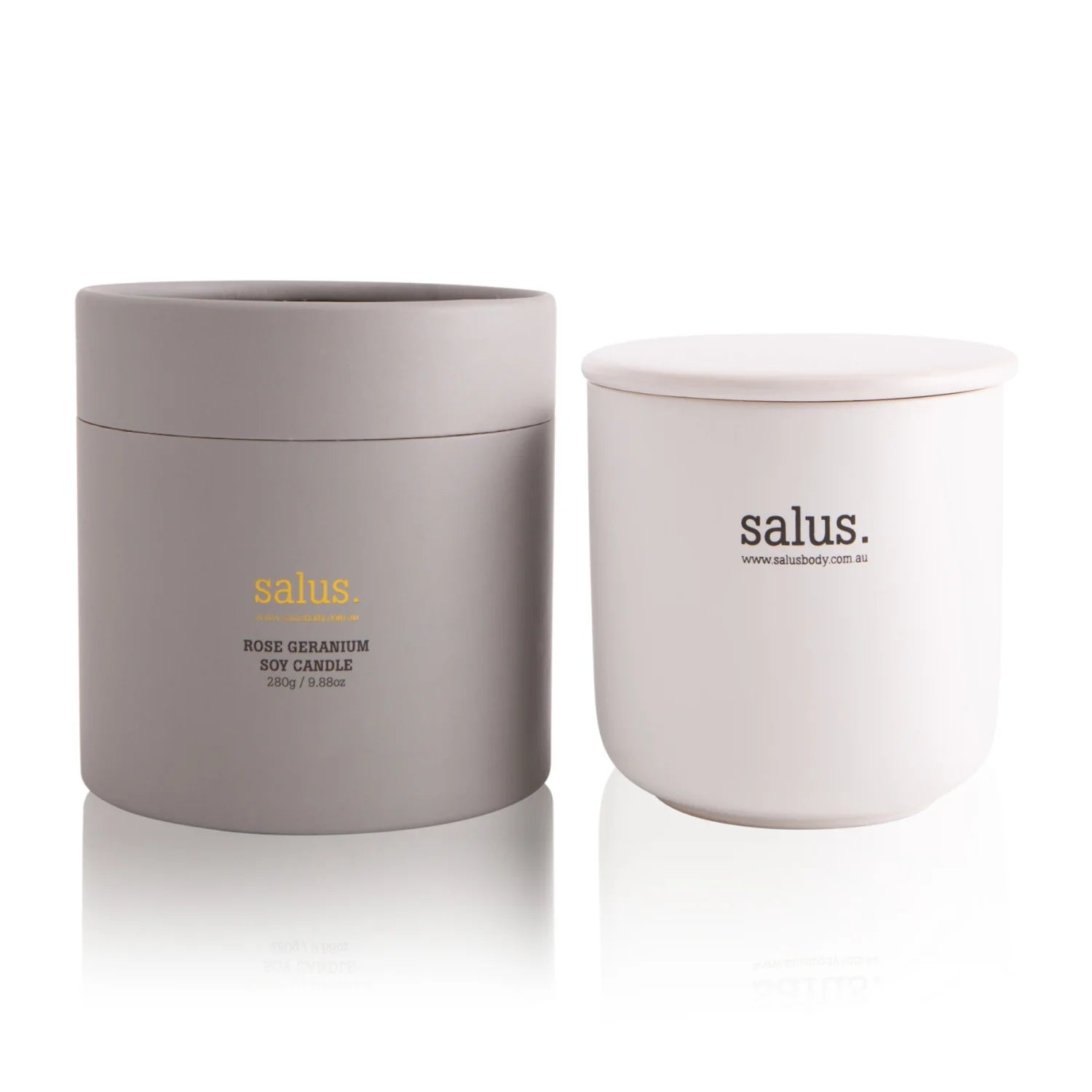 Rose Geranium Soy Candle