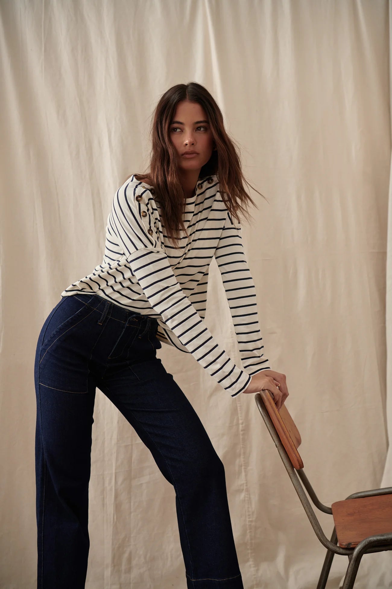 Celeste Pant -Indigo