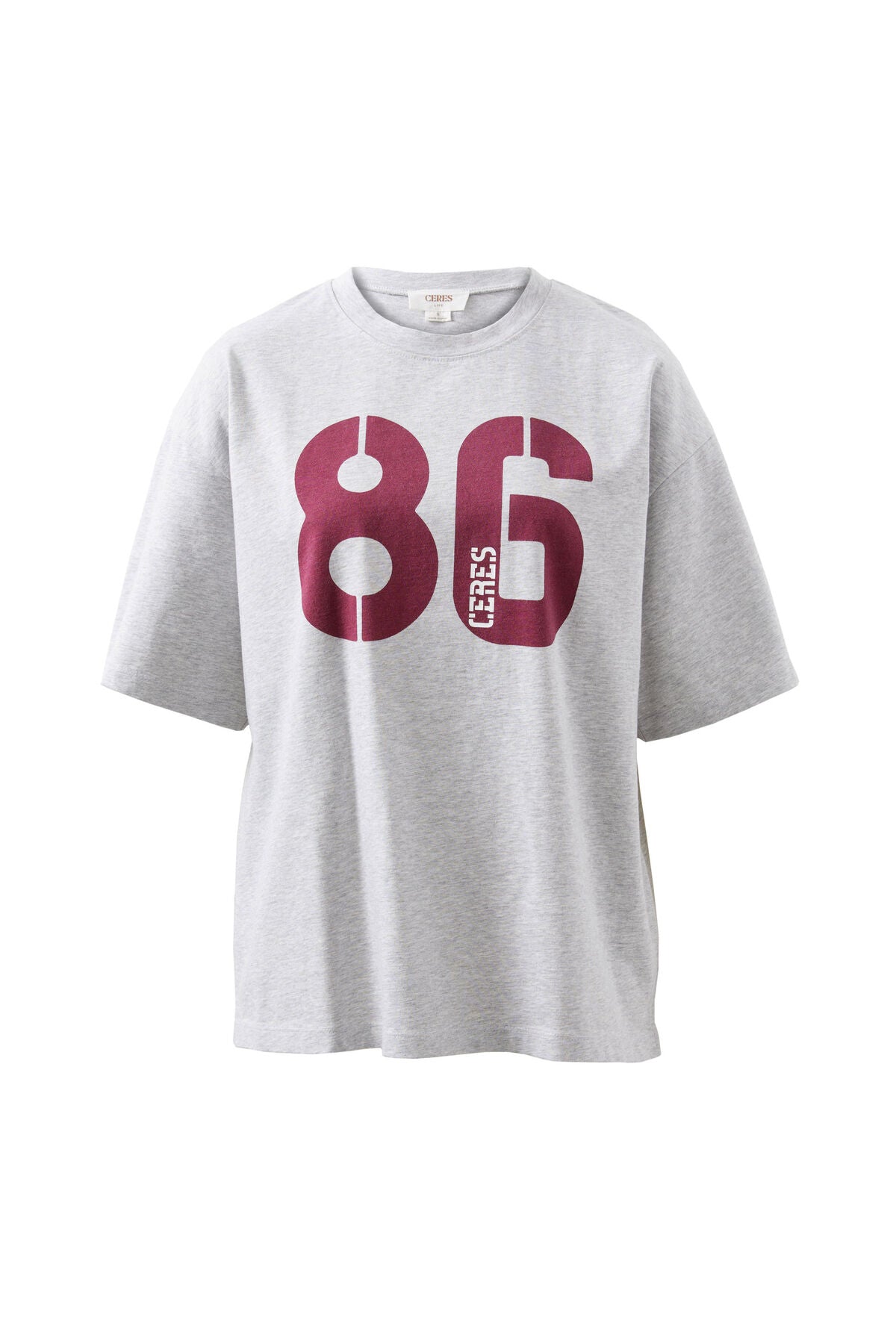 Boyfriend Tee - Cloud Marle