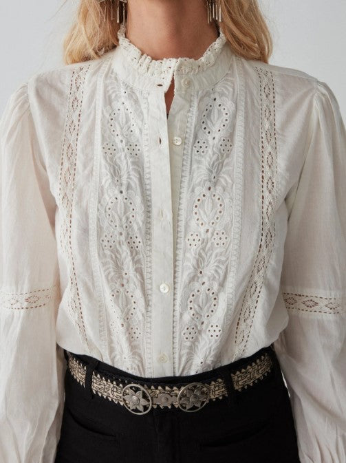 Emmanuelle Blouse - Panna Cotta