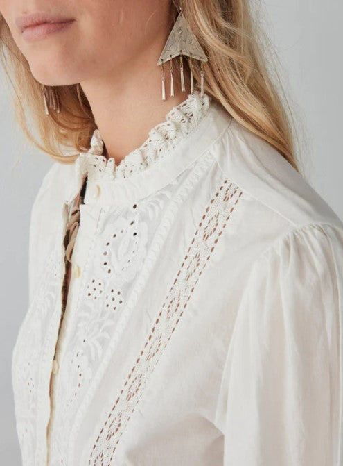 Emmanuelle Blouse - Panna Cotta