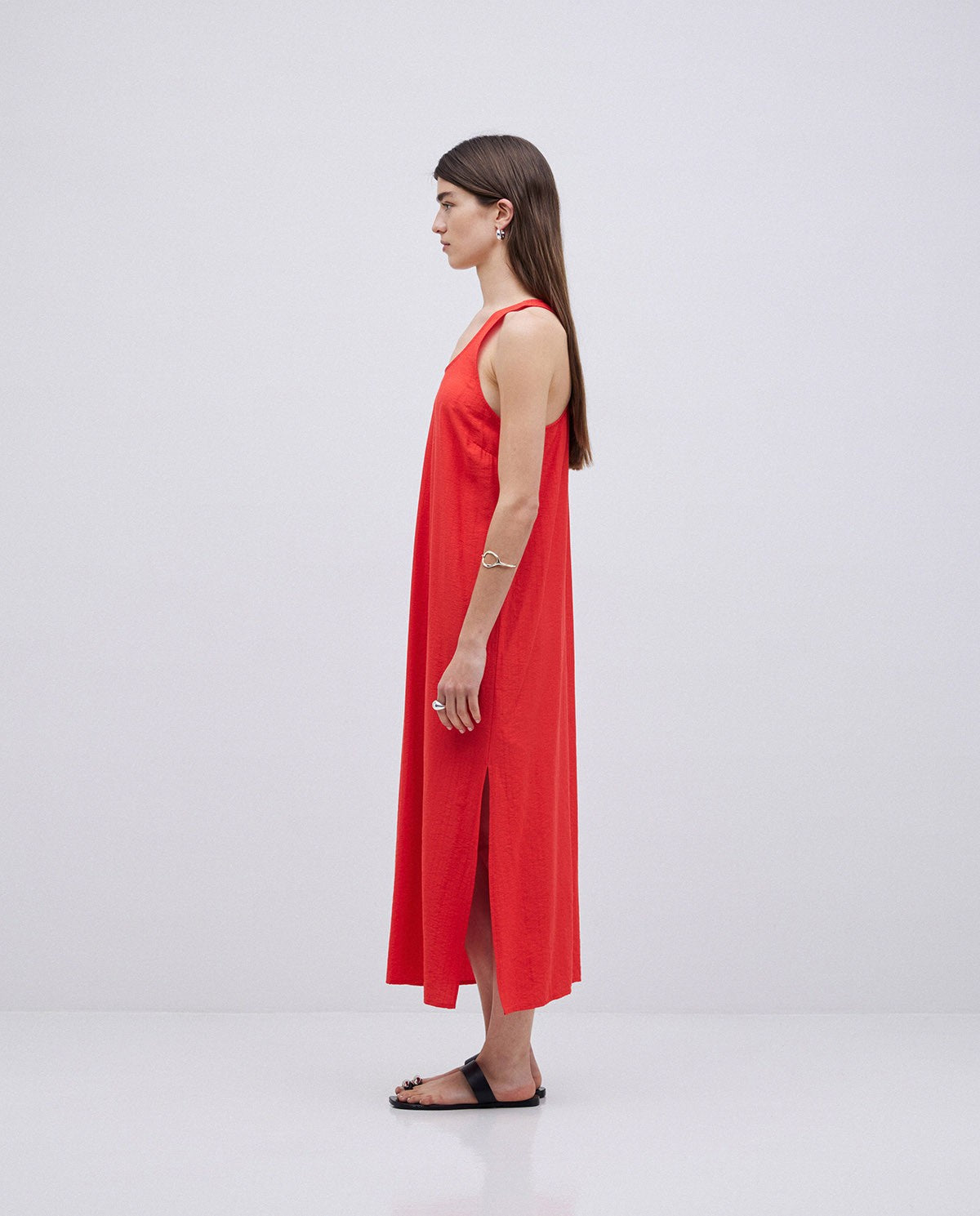 Coral Sleevesless Dress 42890