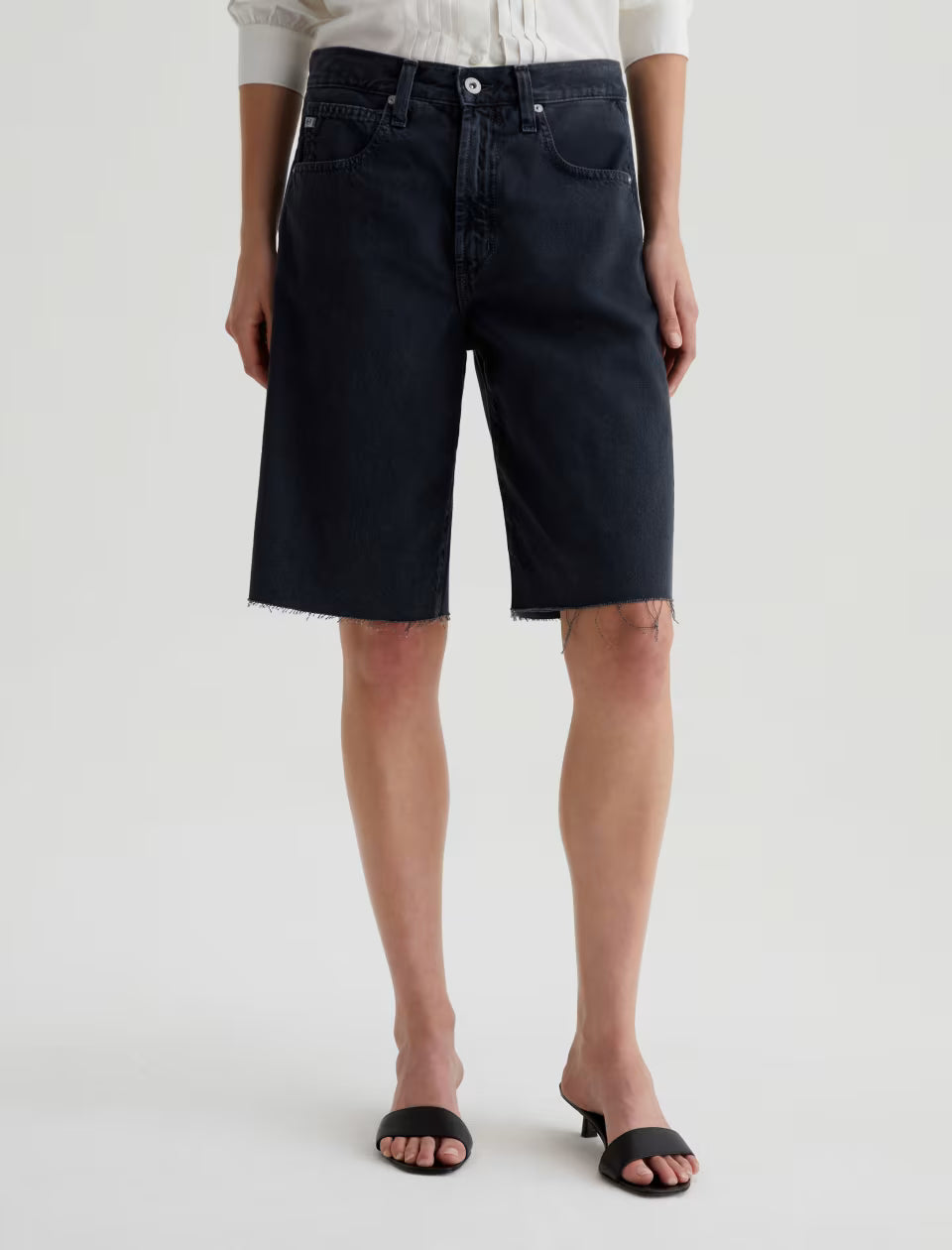 Hattie Bermuda Shorts - Sulfur Black