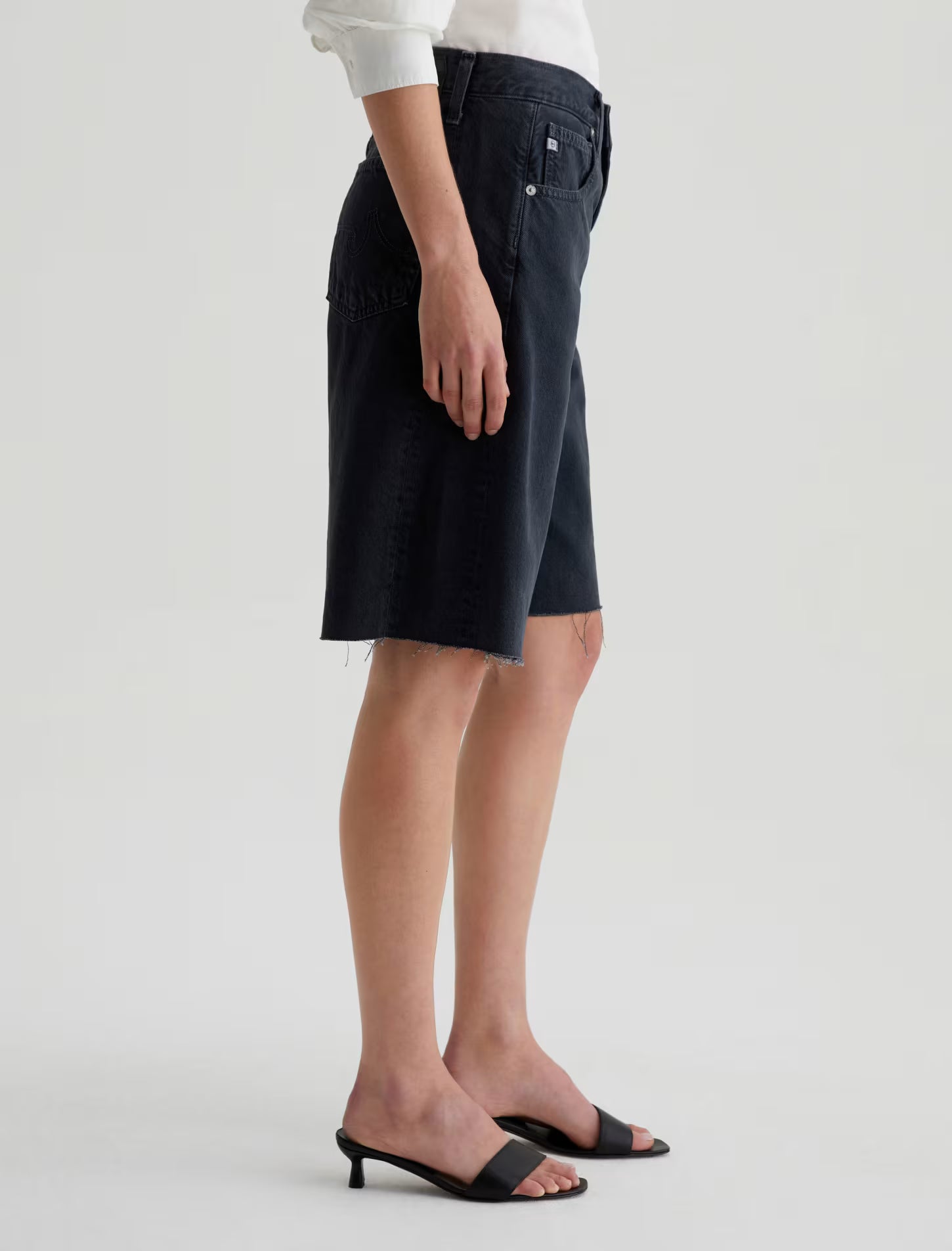Hattie Bermuda Shorts - Sulfur Black