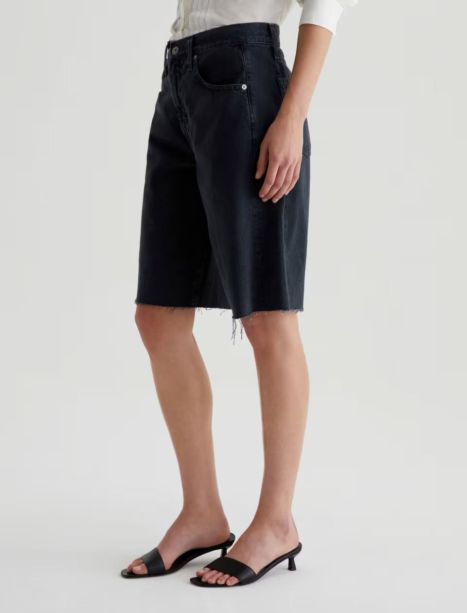 Hattie Bermuda Shorts - Sulfur Black