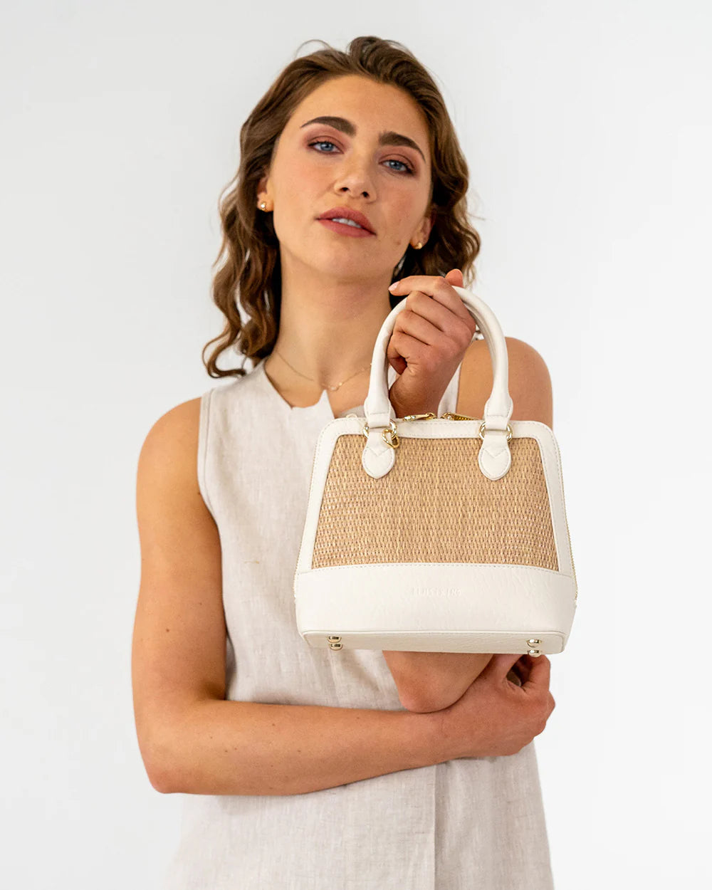 Fairfax Tote - Natural Weave