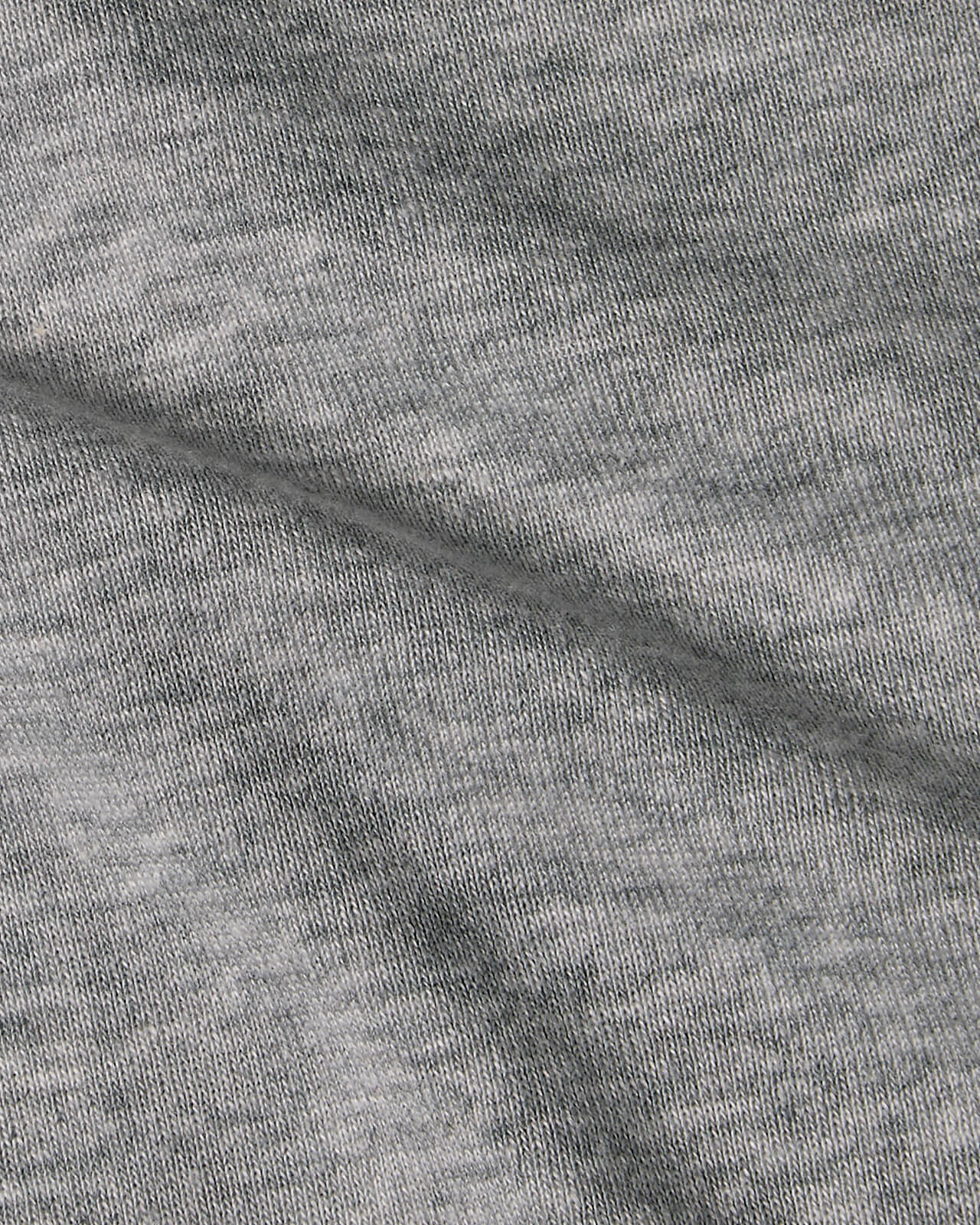 Faye Crew Neck Tee - Heather Grey