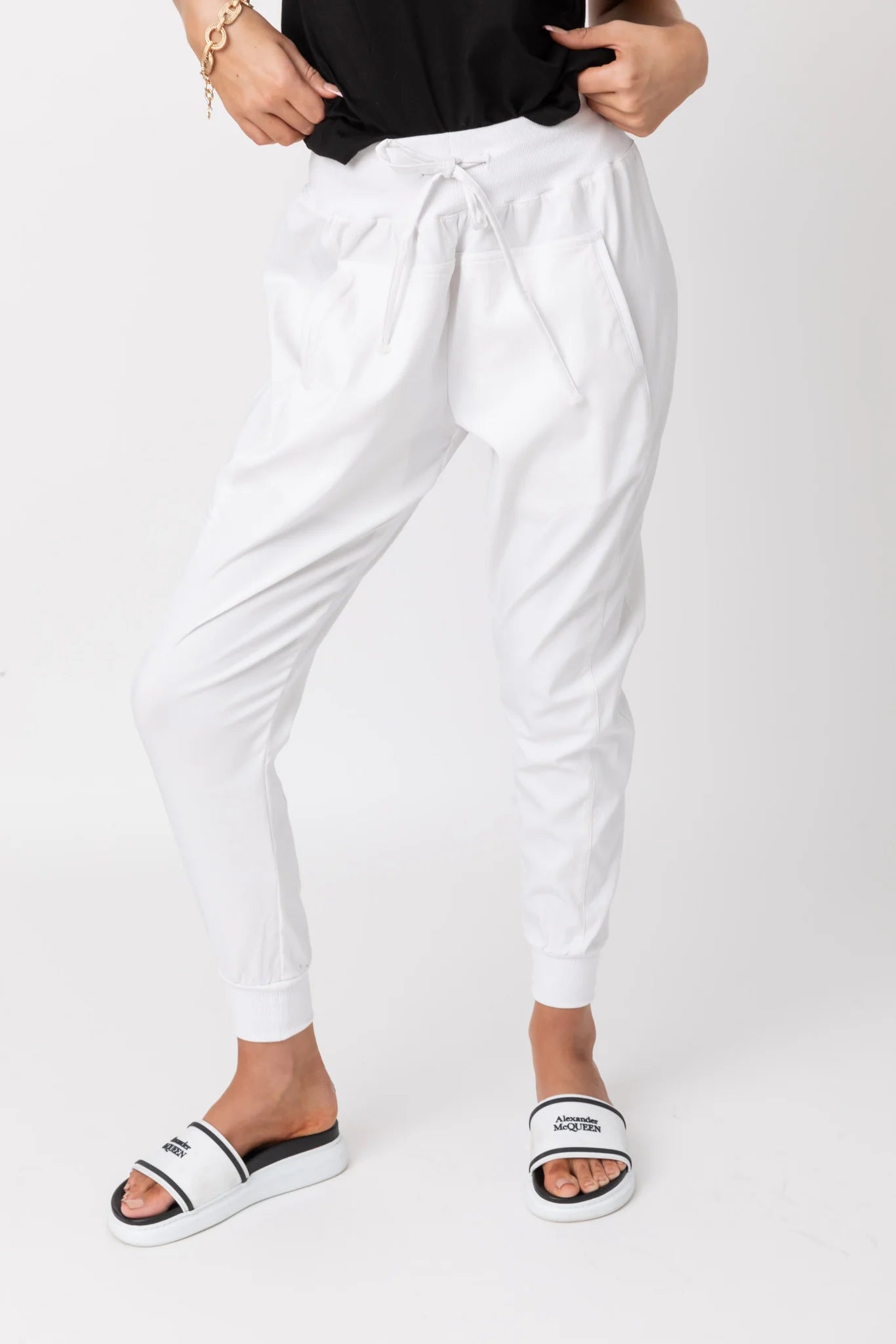 Joey Pants - White