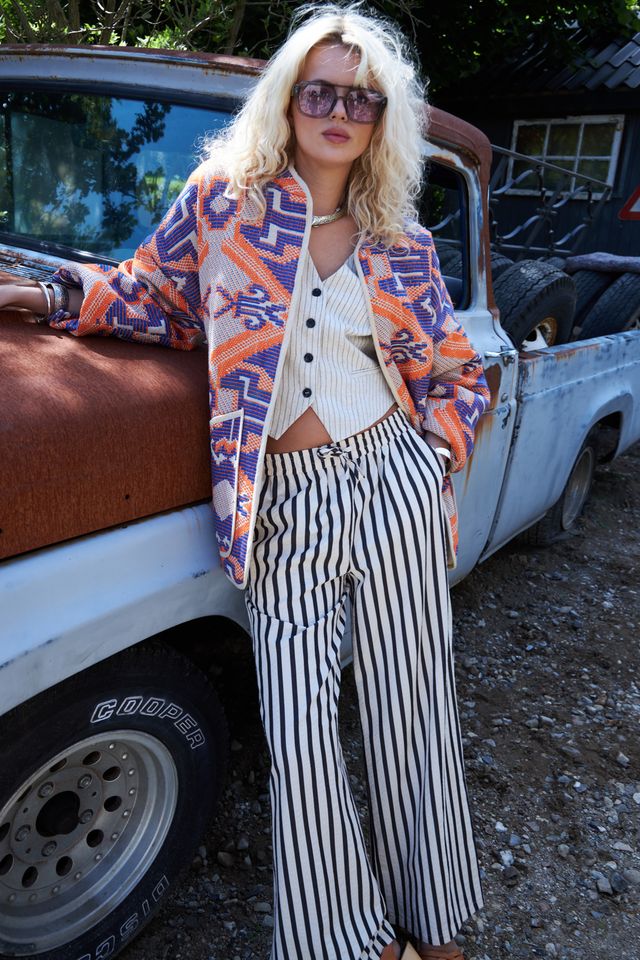 Rita Pant - Stripe
