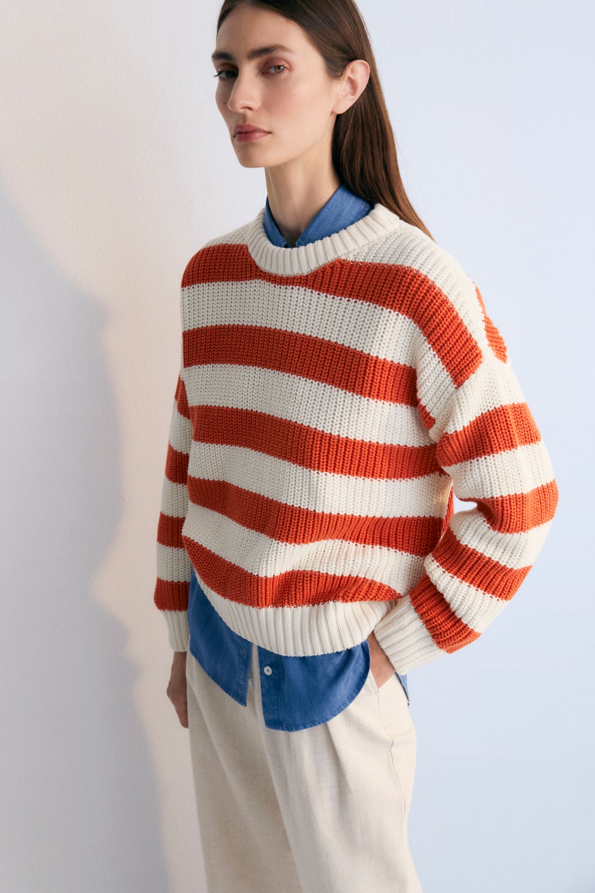Leto Womens Jumper - Chilli