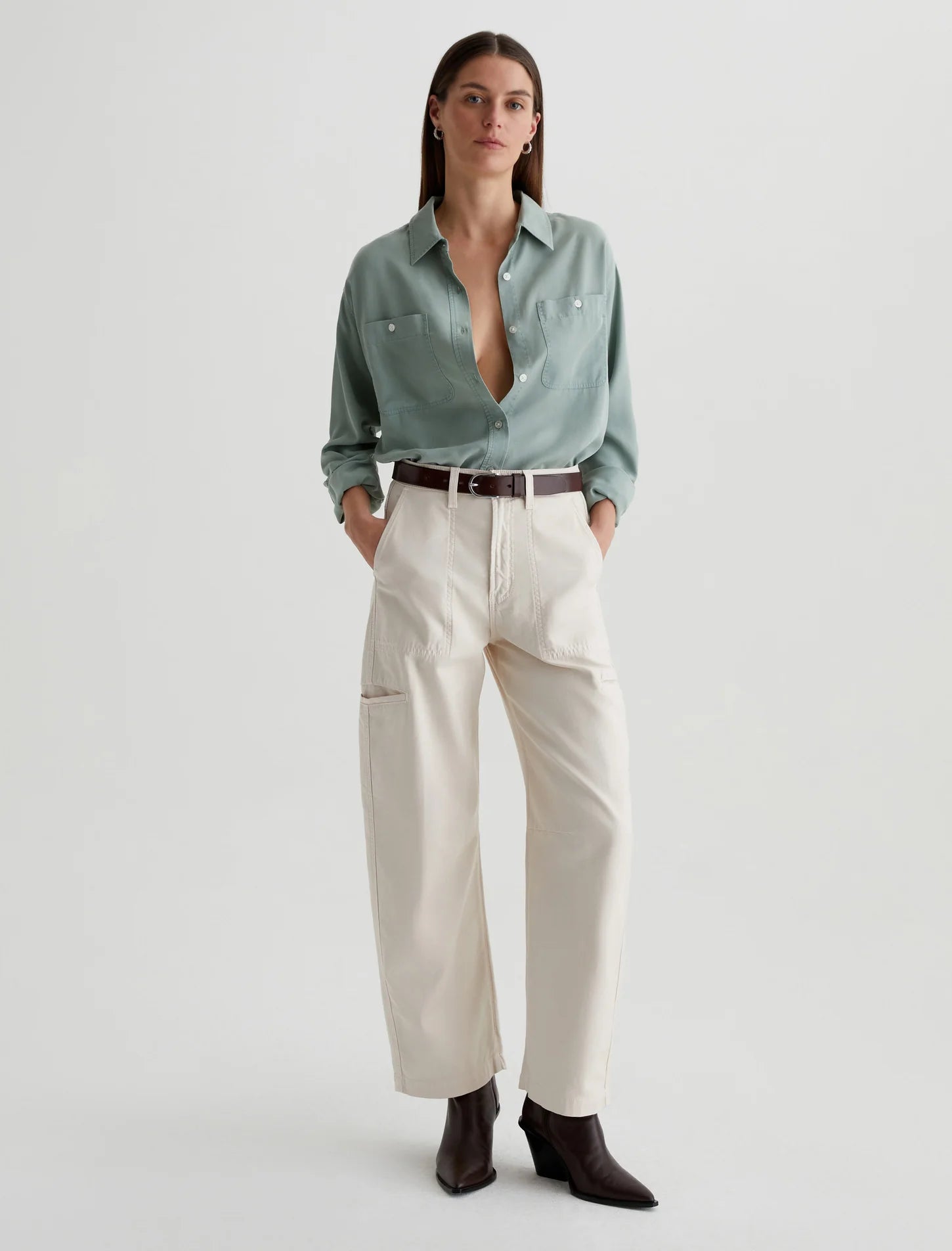 Leny Shirt - Matcha Latte