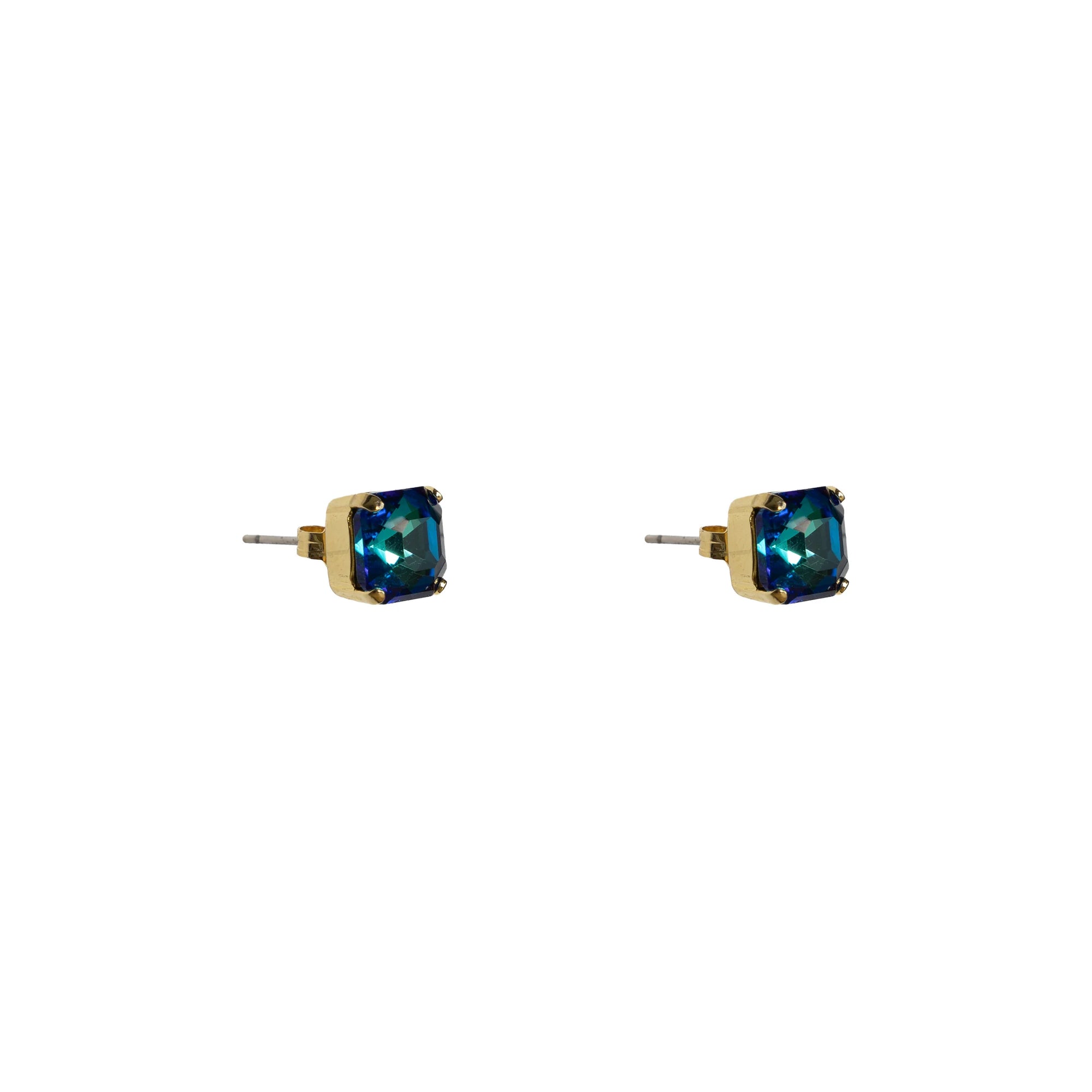 Lex Rock Studs - Cobalt