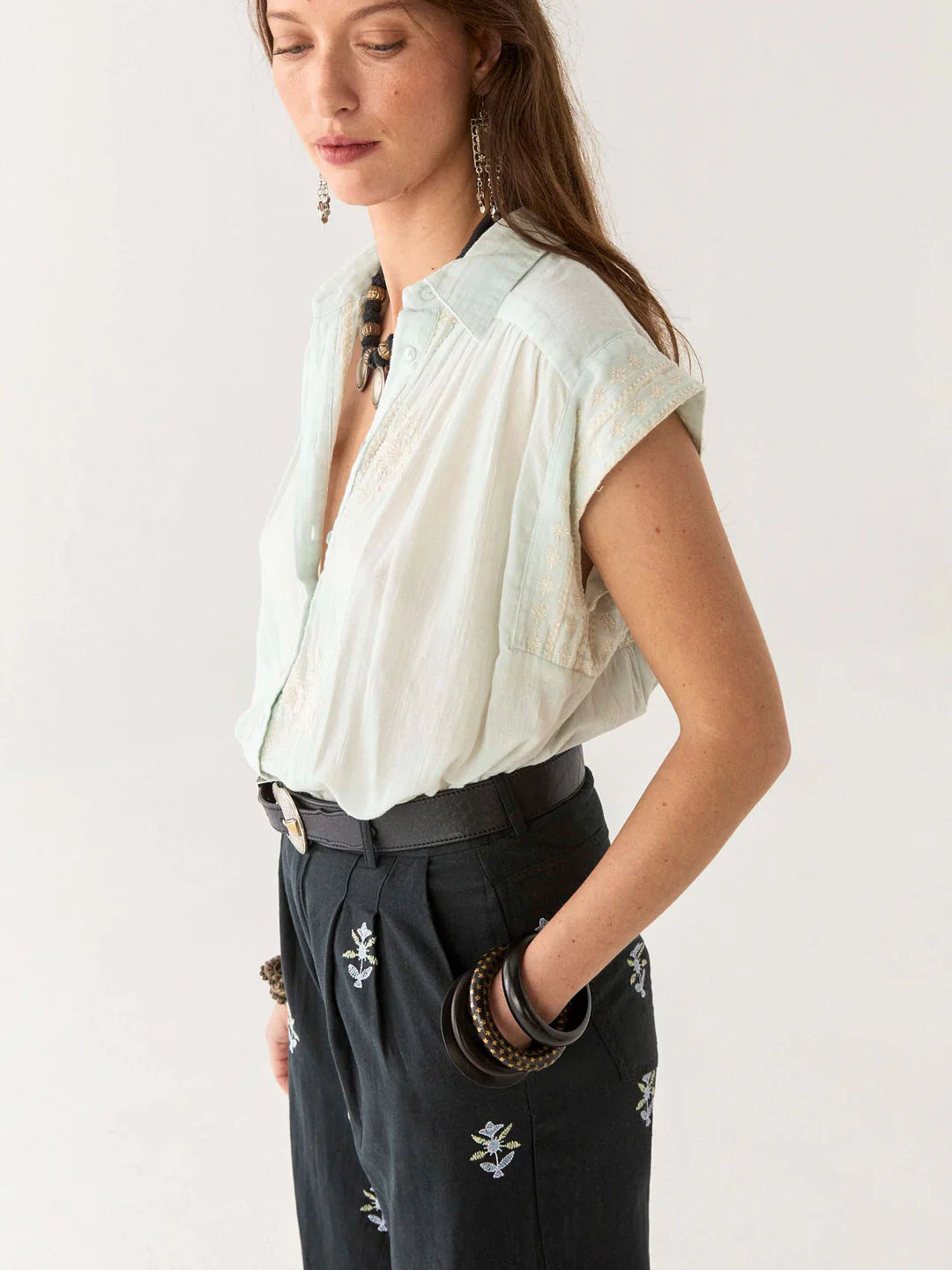 Malfada Blouse - Daisy Twist