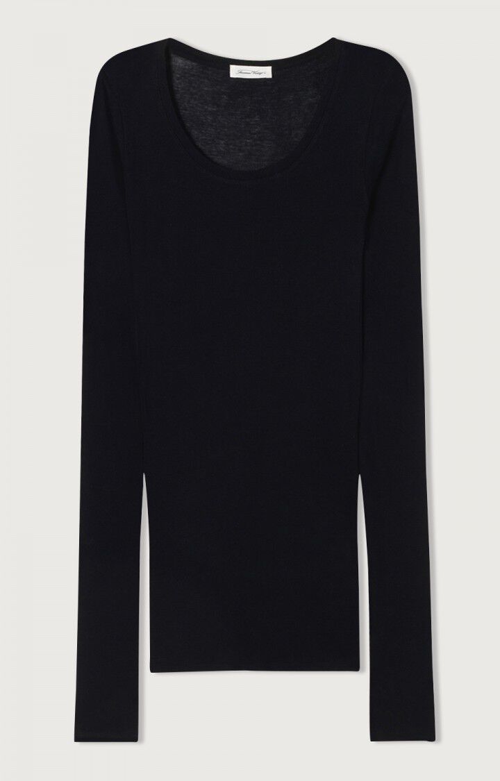 Womens T-shirt Massachusetts - Black