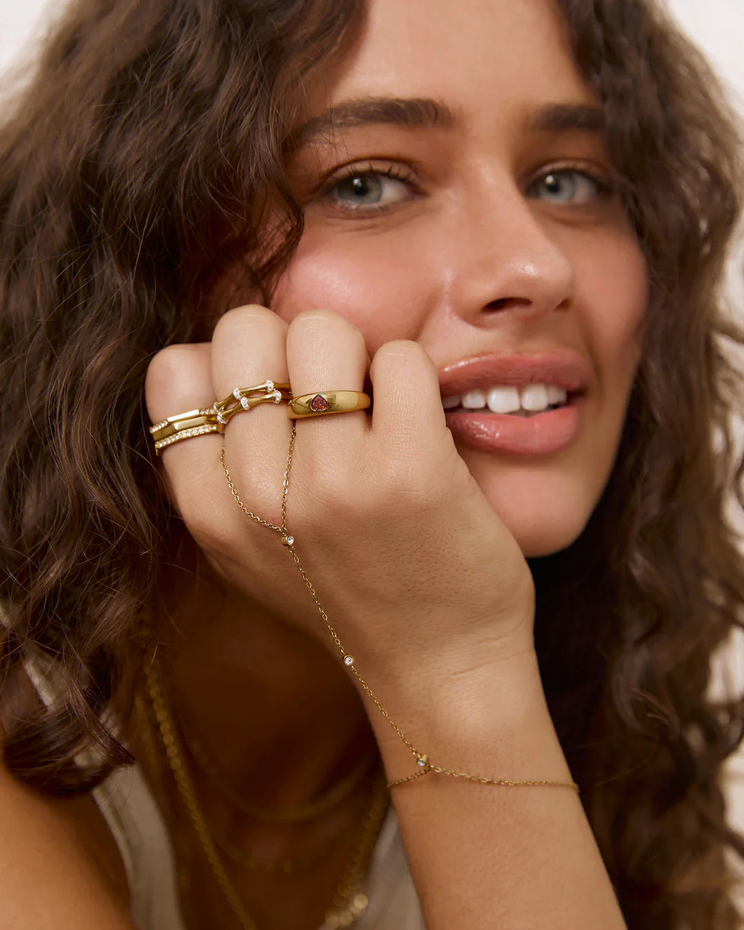 Mi Amour Gold Ring